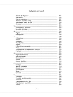 L'encyclopédie de santé naturelle