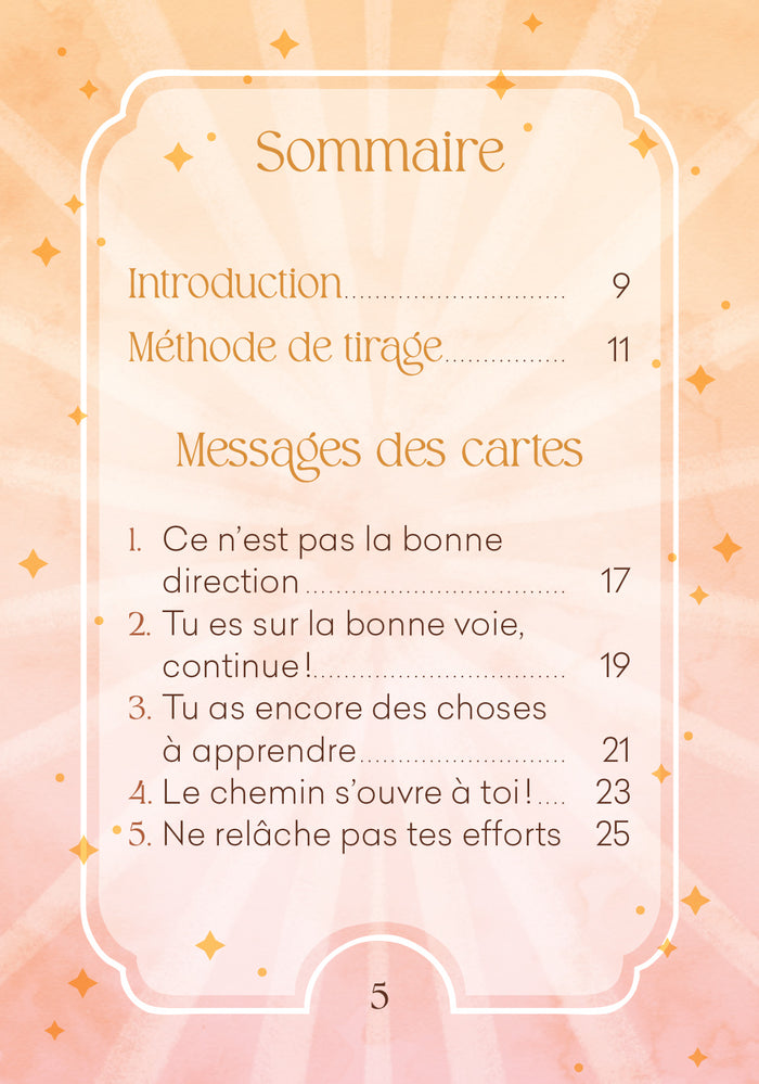 Eclats de lumière - Cartes oracle