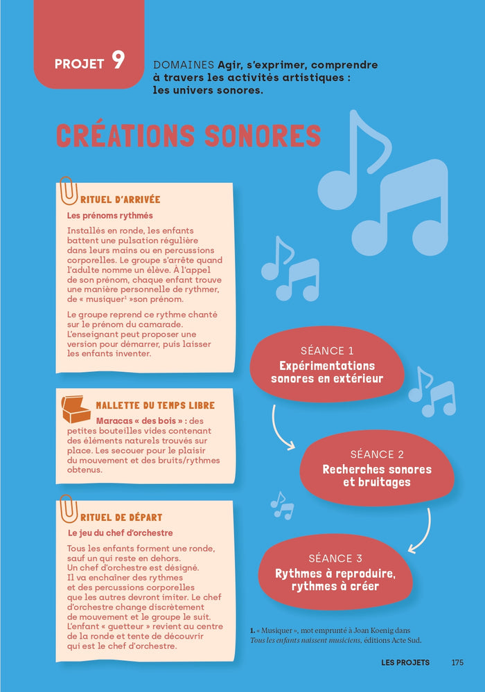 Faire classe dehors Maternelle - 15 p'tits défis et 10 projets