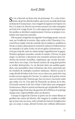 Clarisse, Secrets et confidences