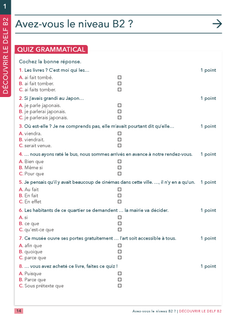 Mon cours pour le Delf niveau B2