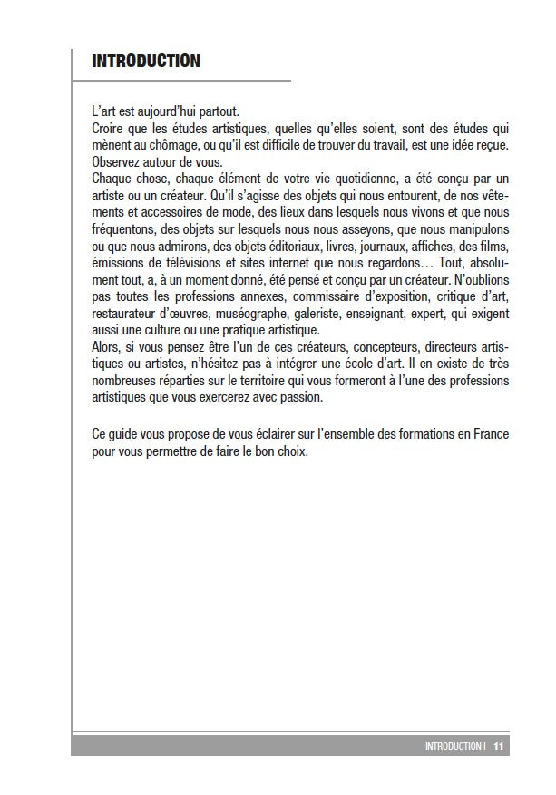 Bien choisir son école d'art