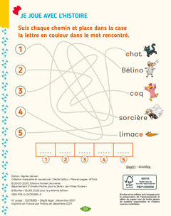 Cocorico Je sais lire ! 1res lectures avec les P'tites Poules - L'ami de Carmélito Niveau 1 DYS