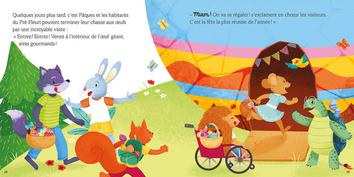 Augustin et l'oeuf de Pâques géant