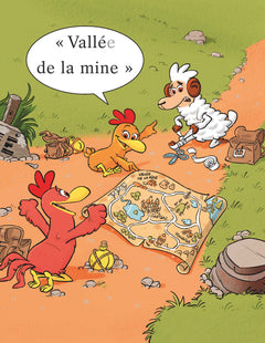 Cocorico je sais lire ! premières lectures avec les P'tites Poules - Carmen et la pépite d'or