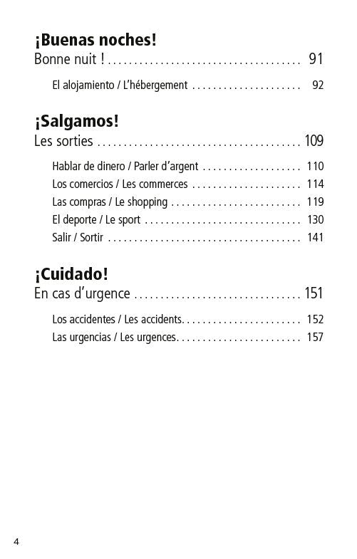 Guide de conversation visuel - L'espagnol pour les Nuls