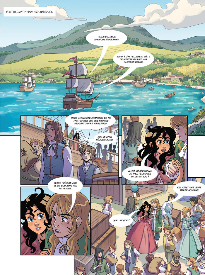 Complots à Versailles - Tome 7 Madinina, l'île aux fleurs