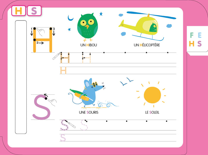 Mes premières majuscules bâton