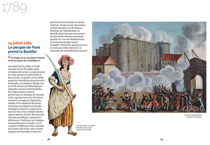 Ca s'est passé à Paris - Retour sur les lieux de l'Histoire