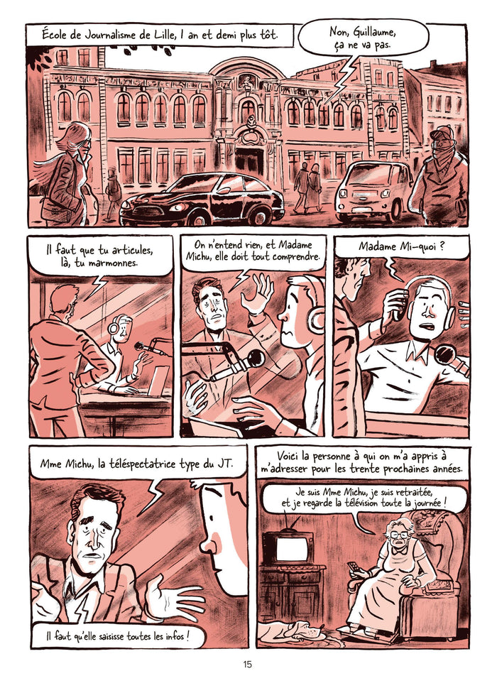 La fabrique des news - Un reporter à la chaîne