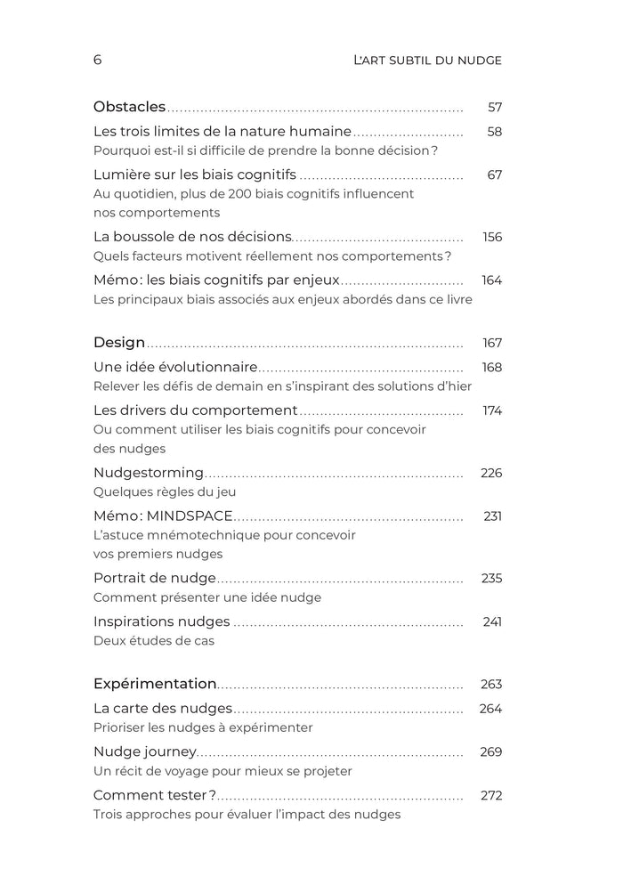 L'art subtil du nudge