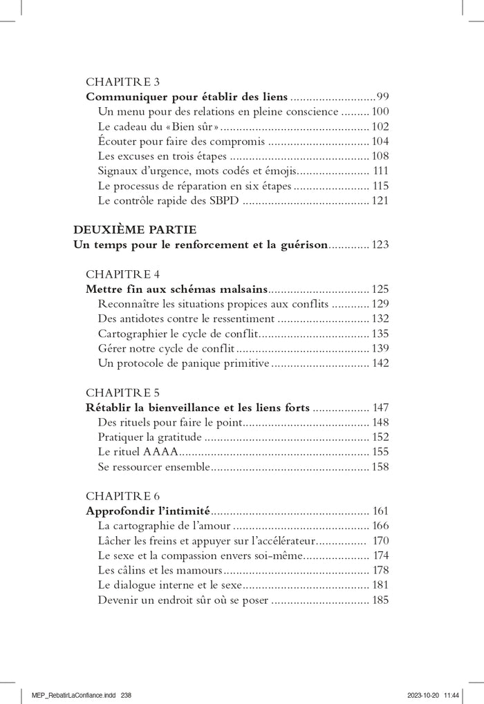 Quand la confiance est brisée - 40 exercices pour restaurer l'amour et l'intimité dans le couple