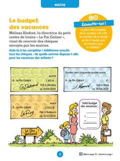 Mes jeux d'été pour réviser - CE2 vers CM1