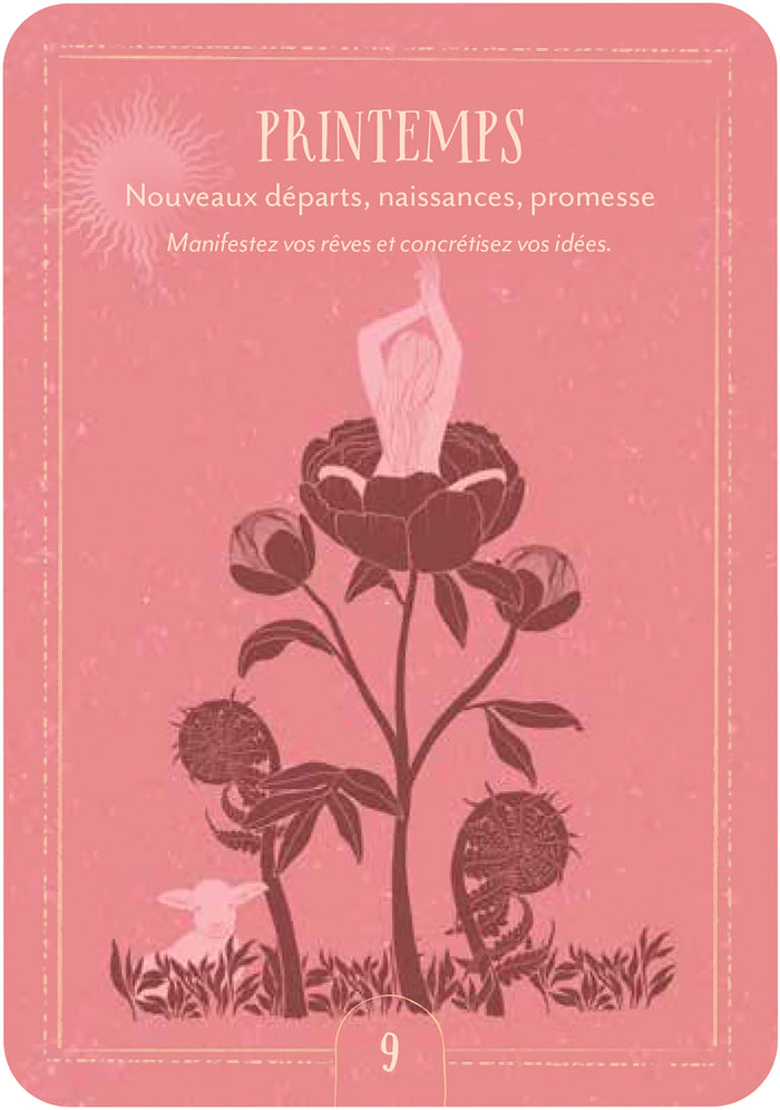 Coffret Oracle du chant de la terre