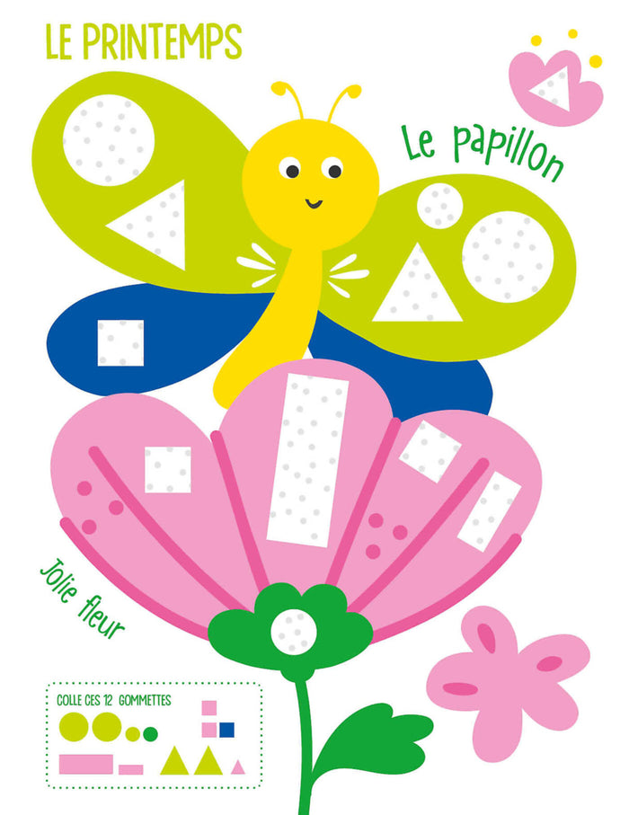 Mon cahier de gommettes - Les saisons