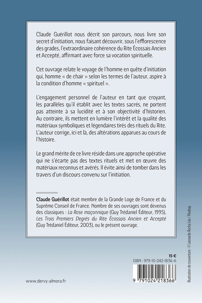 Trois pas vers l'infini - L'initiation écossaise