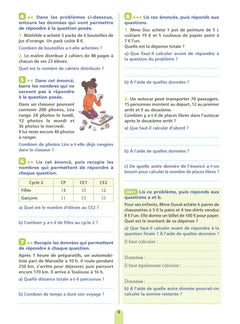 Mon cahier de problèmes de maths CE2