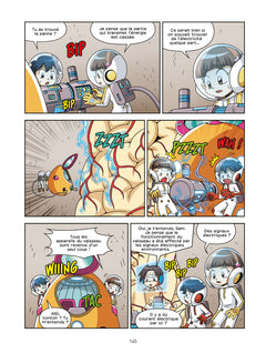 Tout savoir en BD sur Le corps humain