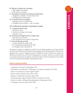 Histoire, géographie, géopolitique du monde contemporain: 1re et 2e années