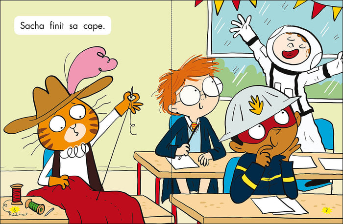 Les héros de 1re Primaire - Une journée déguisée