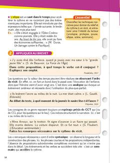 Mon Année Brevet Les fiches Français 3e