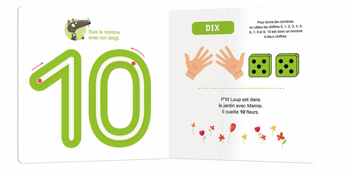 J'apprends avec P'tit Loup - Les chiffres