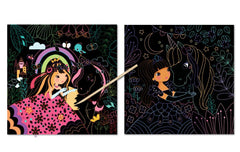 Mes cartes à gratter - Princesses et licornes