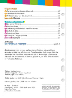 Mon année brevet les fiches français 3e