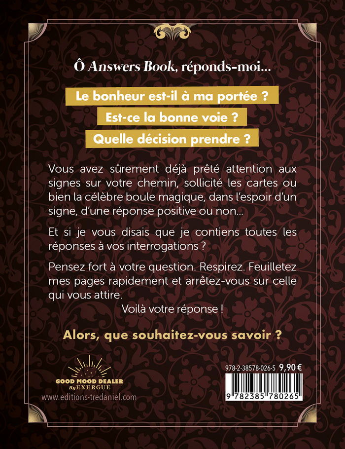 Answer book de la Fille de l'étoile