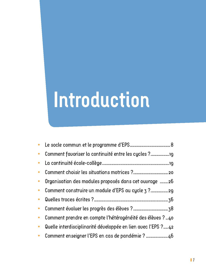 L'EPS au cycle 3 + Ressources numériques