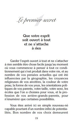 Les 10 secrets du succès et de la paix intérieure