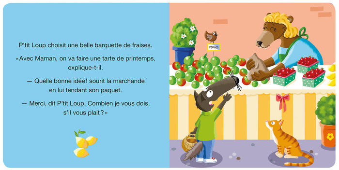 P'tit Loup va au marché