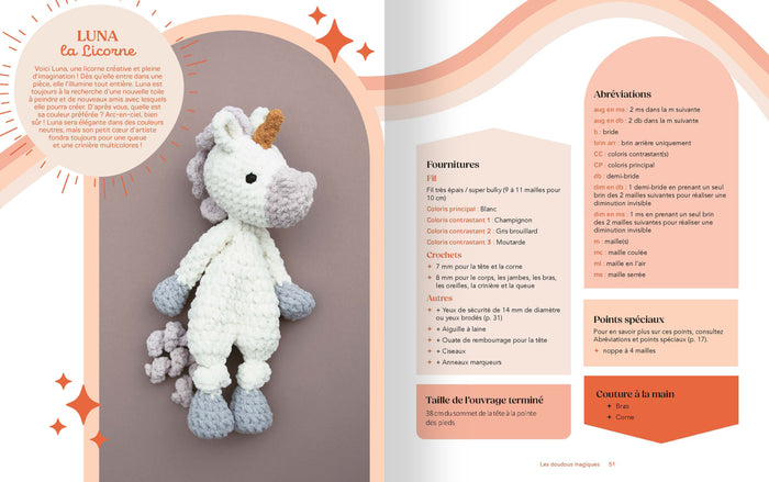 Doudous tout doux au crochet