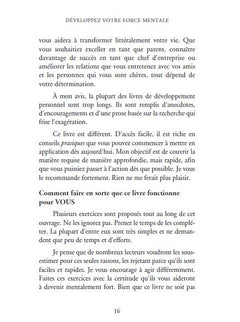 Développez votre force mentale
