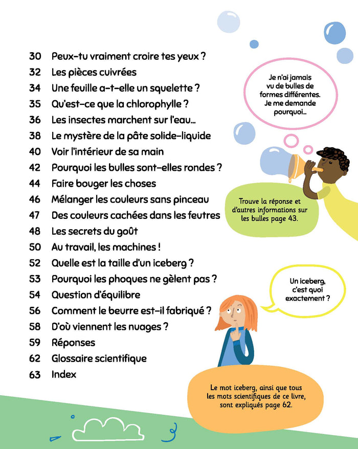 Mes premières expériences scientifiques