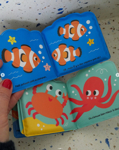 Mes premiers livres de bain - Petit poisson clown - Petite pieuvre