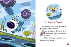 La fantastique ligue des animaux mégacools - Panique à la piscine