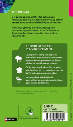 Minéraux miniguide tout terrain