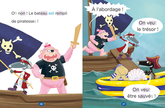 Mes lectures du CP avec Loup - A l'abordage !