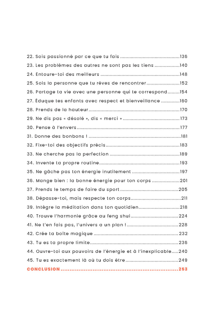 Tout ce que j'aurais aimé savoir