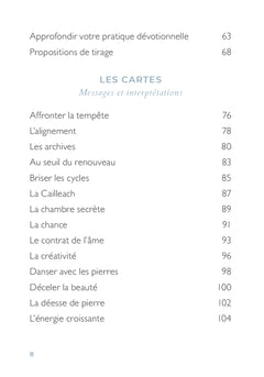 La Sagesse des pierres anciennes - Cartes oracle