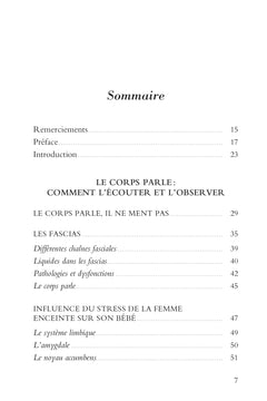 Le langage émotionnel du corps - L'approche somato-émotionnelle, chemin de libération par les fascias