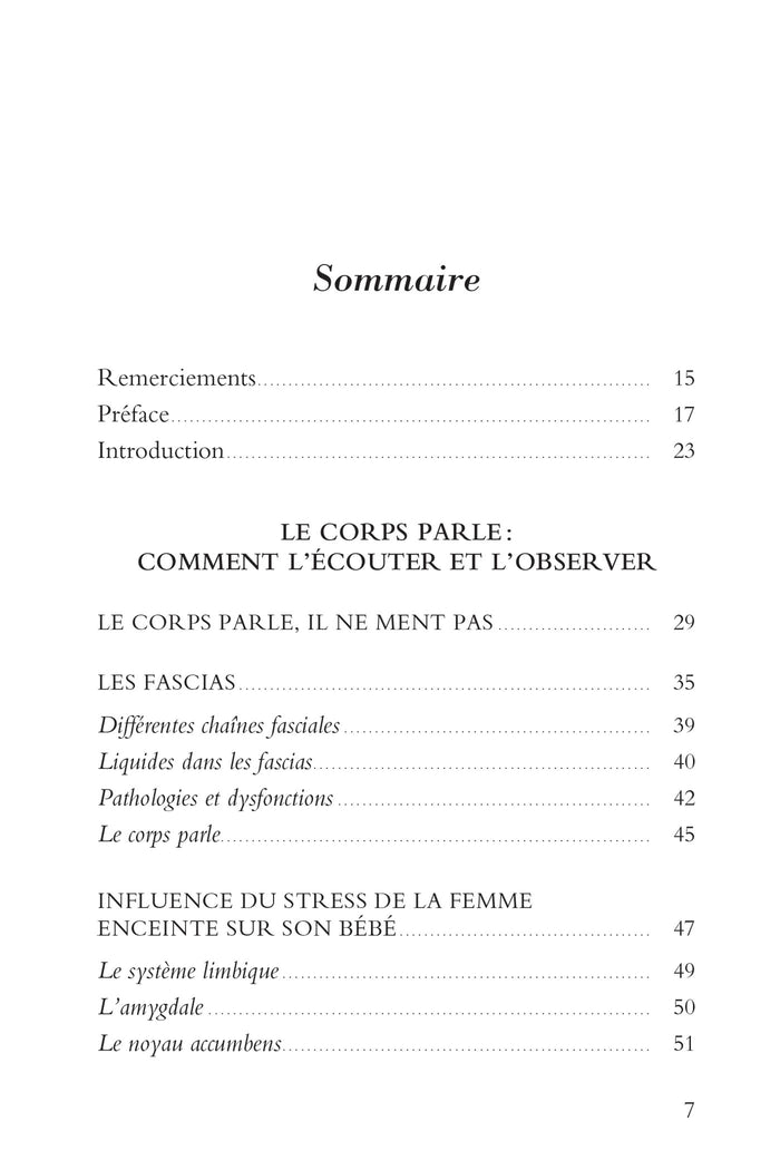 Le langage émotionnel du corps - L'approche somato-émotionnelle, chemin de libération par les fascias
