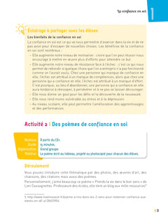 Développer les compétences sociales et émotionnelles Cycles 2 et 3