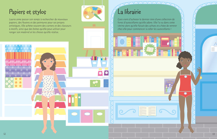 J'habille mes amies - Le shopping