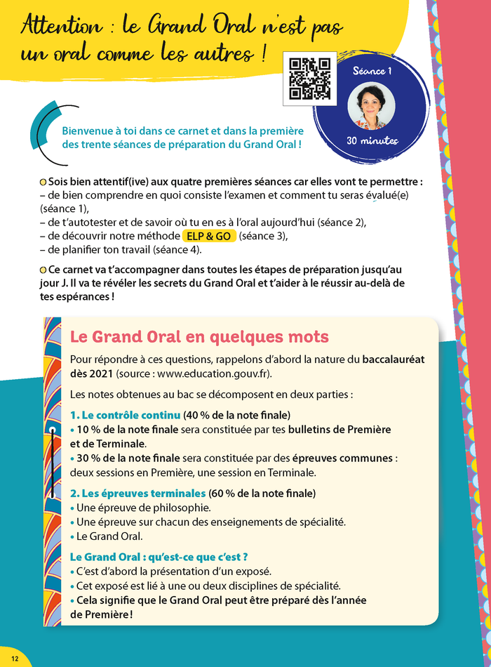 Mon carnet du grand oral