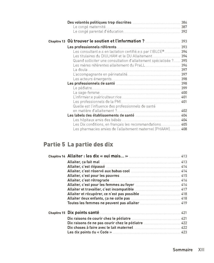 L'allaitement pour les nuls, grand format