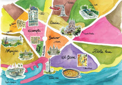 Barcelone à pied - Curiosités et petites découvertes