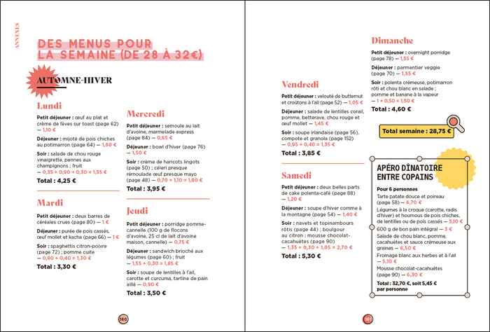 Cuisine du quotidien pour étudiantes et étudiants