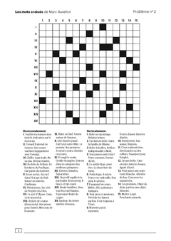 Les mots croisés Télérama - Les 220 meilleures grilles de Marc Aussitot